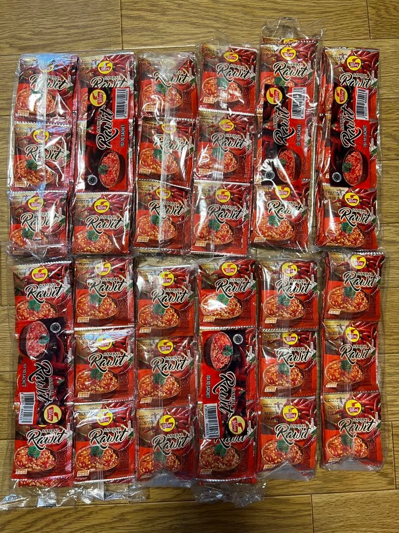 インドネシア チリ ULEG サンバル 125個（合計1,394袋）☆新品☆