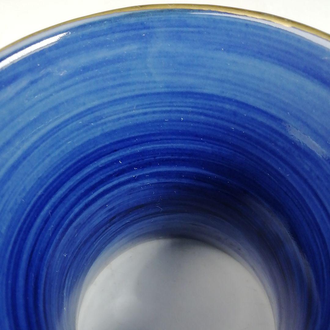 Ｗ１００　蓋置　『色絵　蝶文』『高野昭阿弥 造』　共箱　茶道具