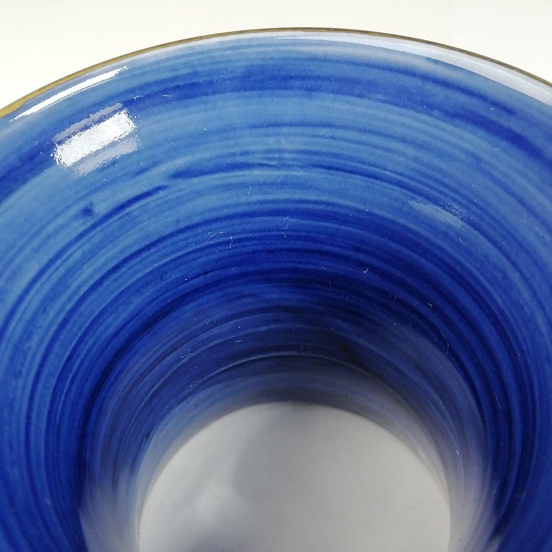 Ｗ１００　蓋置　『色絵　蝶文』『高野昭阿弥 造』　共箱　茶道具