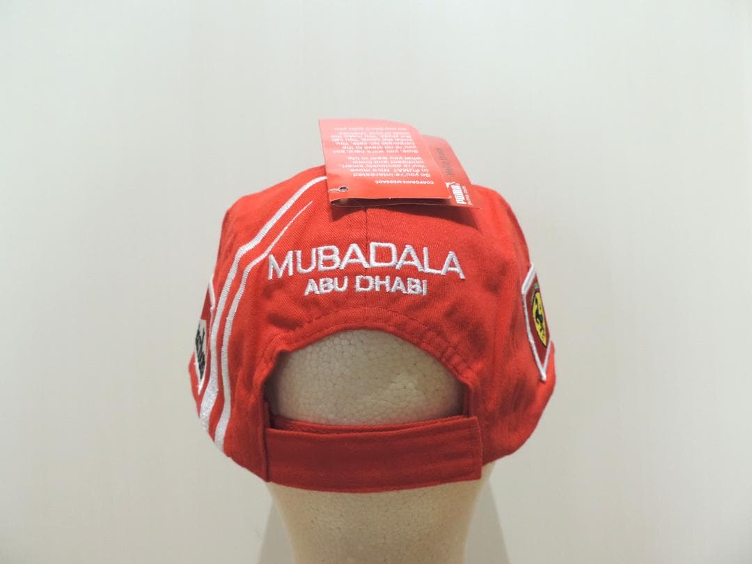 ライコネン 2007年 フェラーリ 支給品 キャップ マルボロ