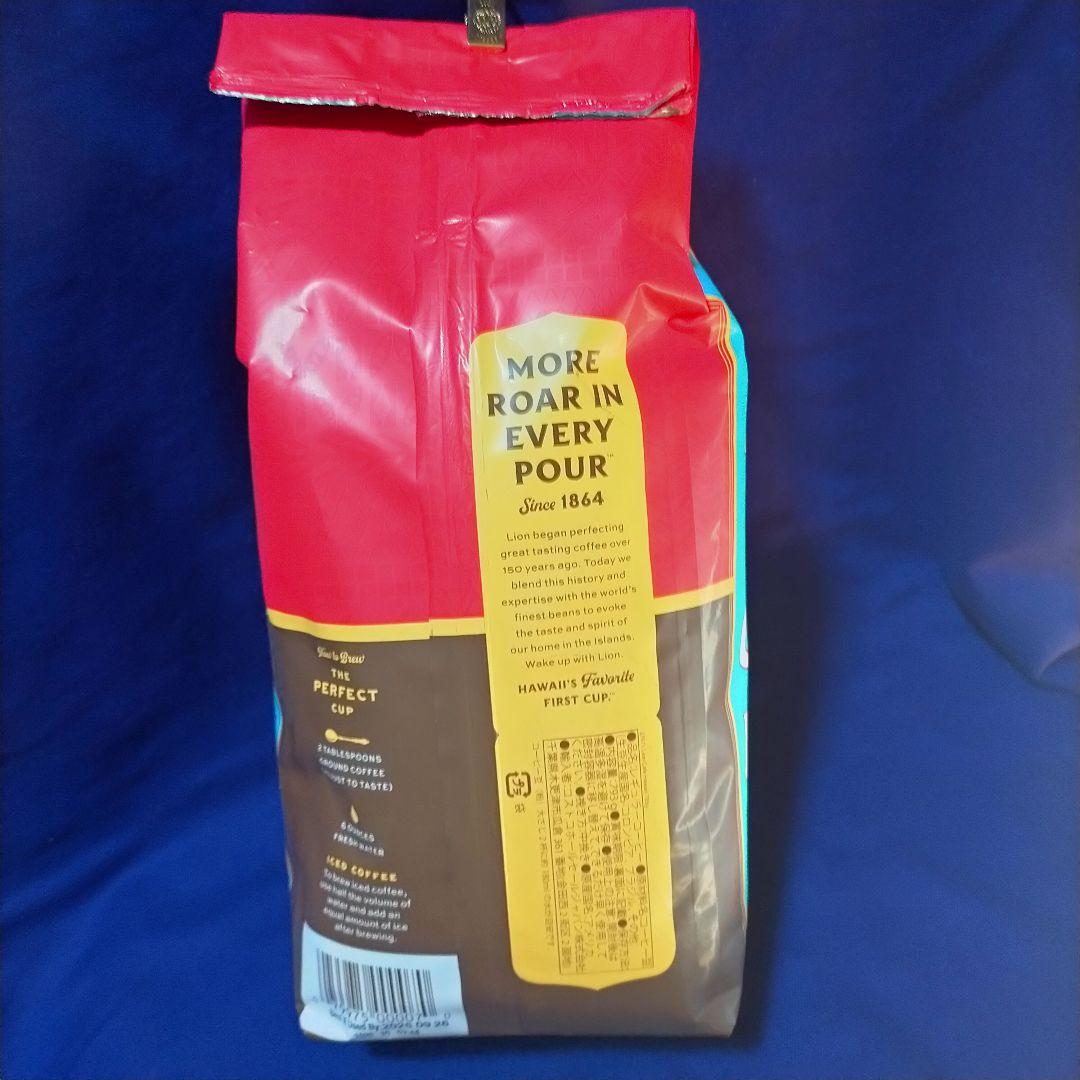 ライオンカフェハワイミディアムダークローストコーヒー粉 793g/パック×2個