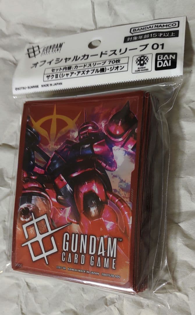ガンダムカードゲーム スリーブ 5種セット ラクス・クライン 覚悟の表れ