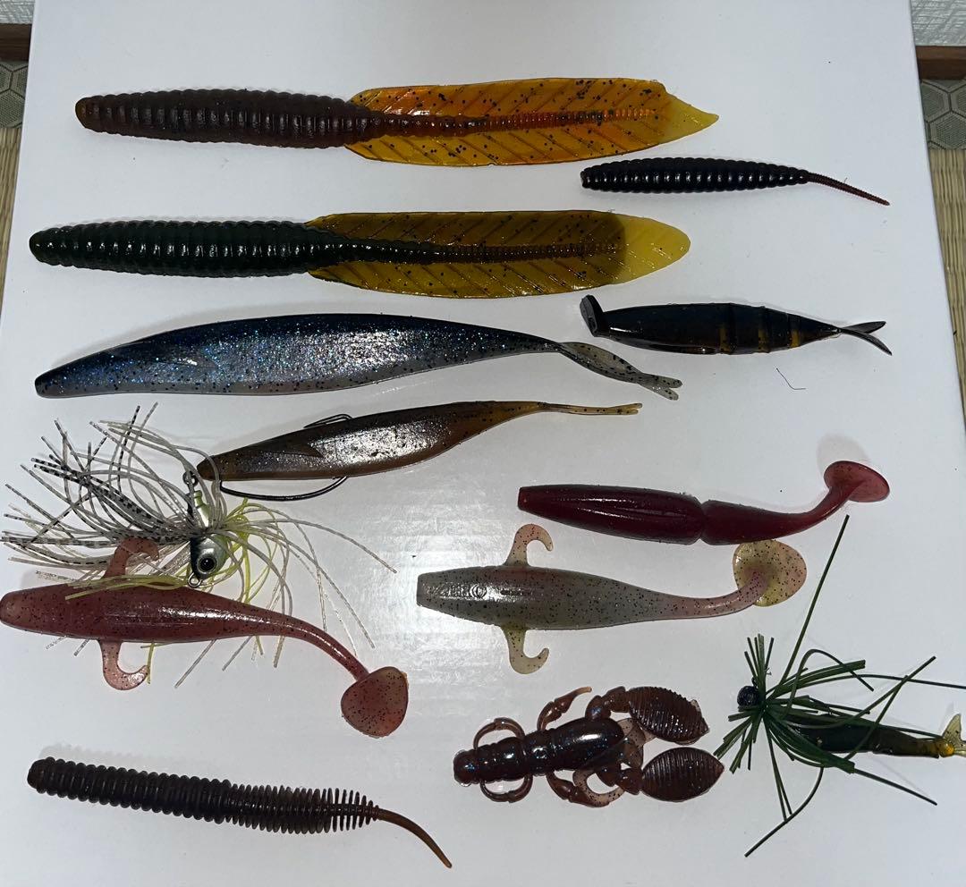 つ*。様 バス釣り引退セット　タックルボックス付き