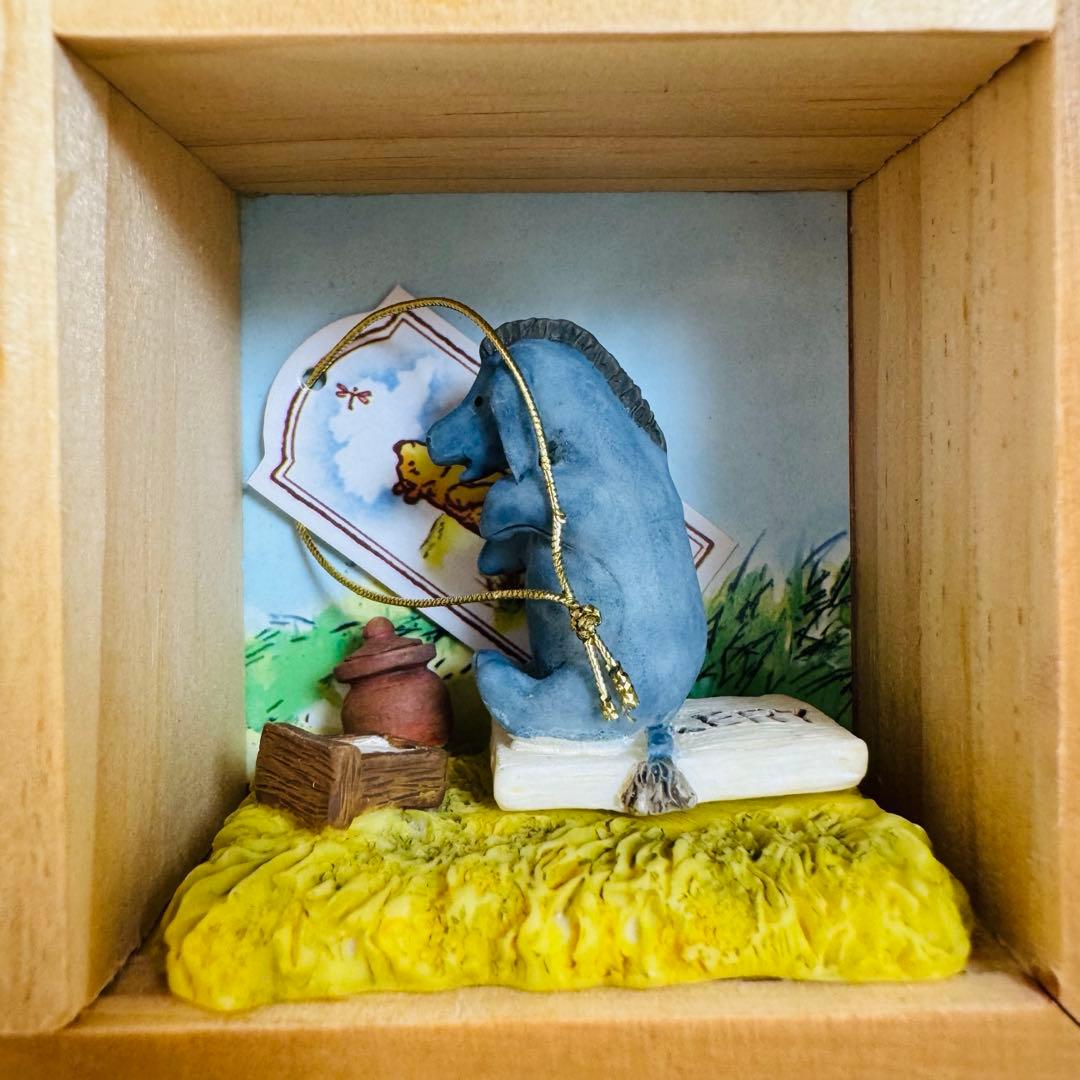 ディズニー アンティーク くまのプーさん 壁掛け ジオラマ クラシックプー