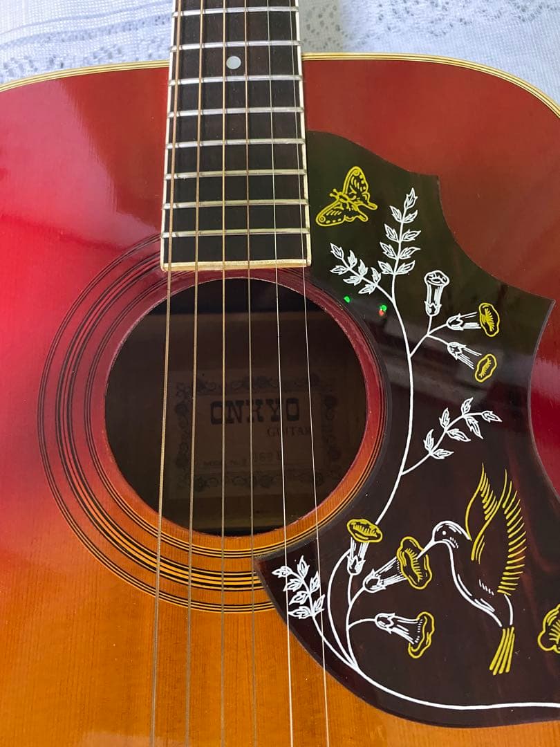 新春特価　極上美品ハミングバードONKYOエレアコ音出し良好アコギも！