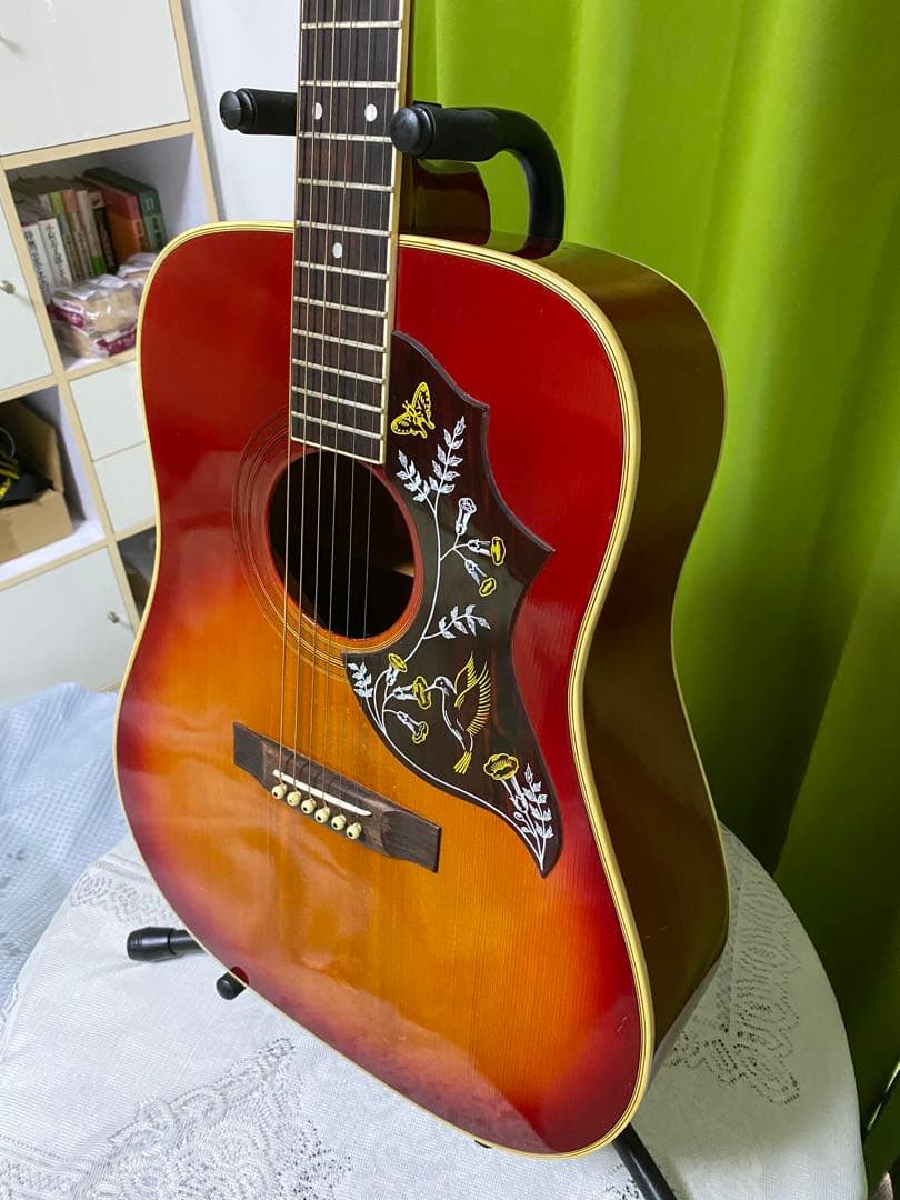 新春特価　極上美品ハミングバードONKYOエレアコ音出し良好アコギも！