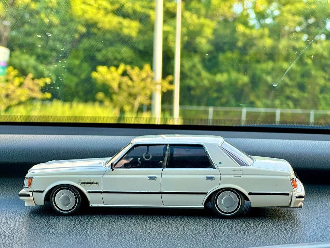 ☆*☆様 【完成品】フジミ•MS110クラウン　鬼クラ　インチアップハの字箱絵仕