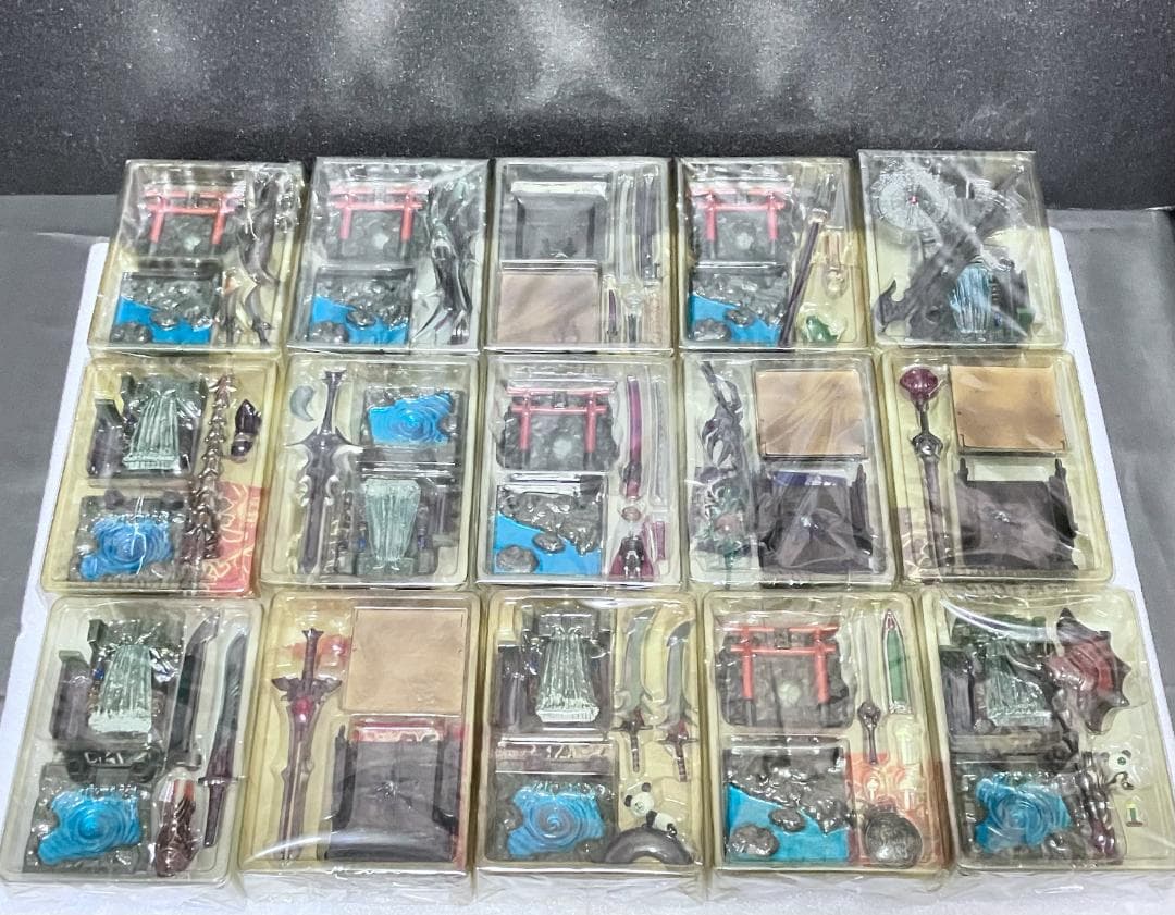 未開封 全15種コンプ『鬼武者 アームズコレクション』武器フィギュア カプコン