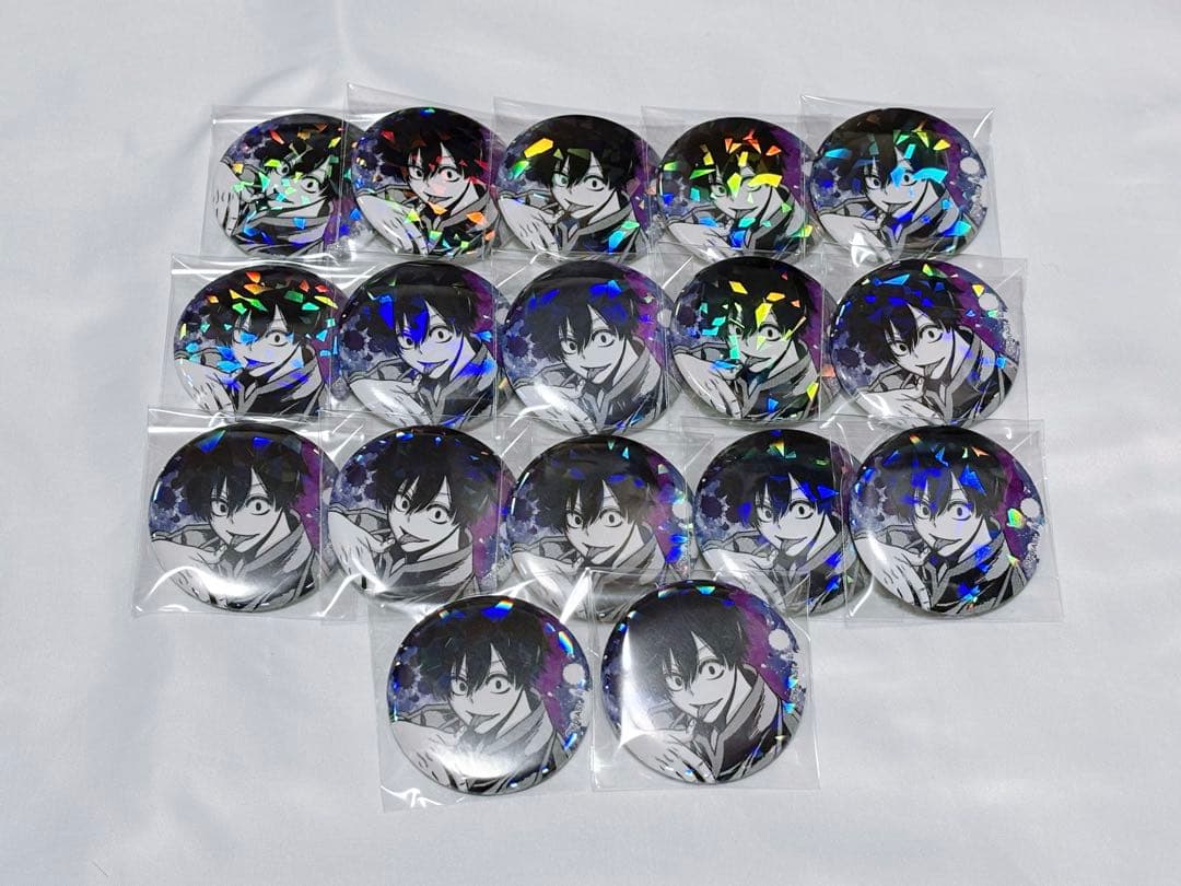 桃源暗鬼 淀川真澄 ホログラム 缶バッジ 17点