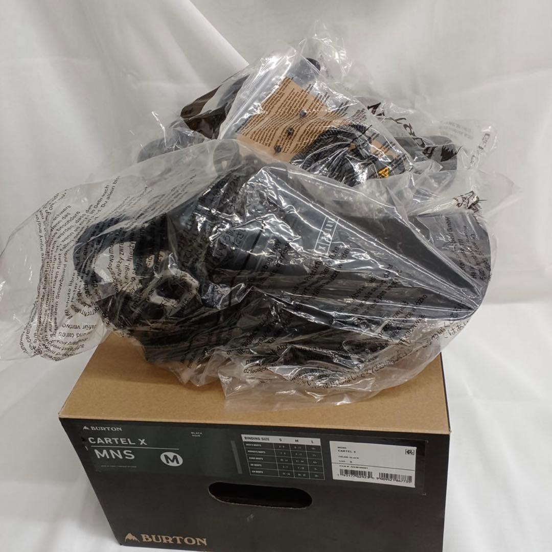 美品　Burton cartel X re:flex Mサイズ　BLACK