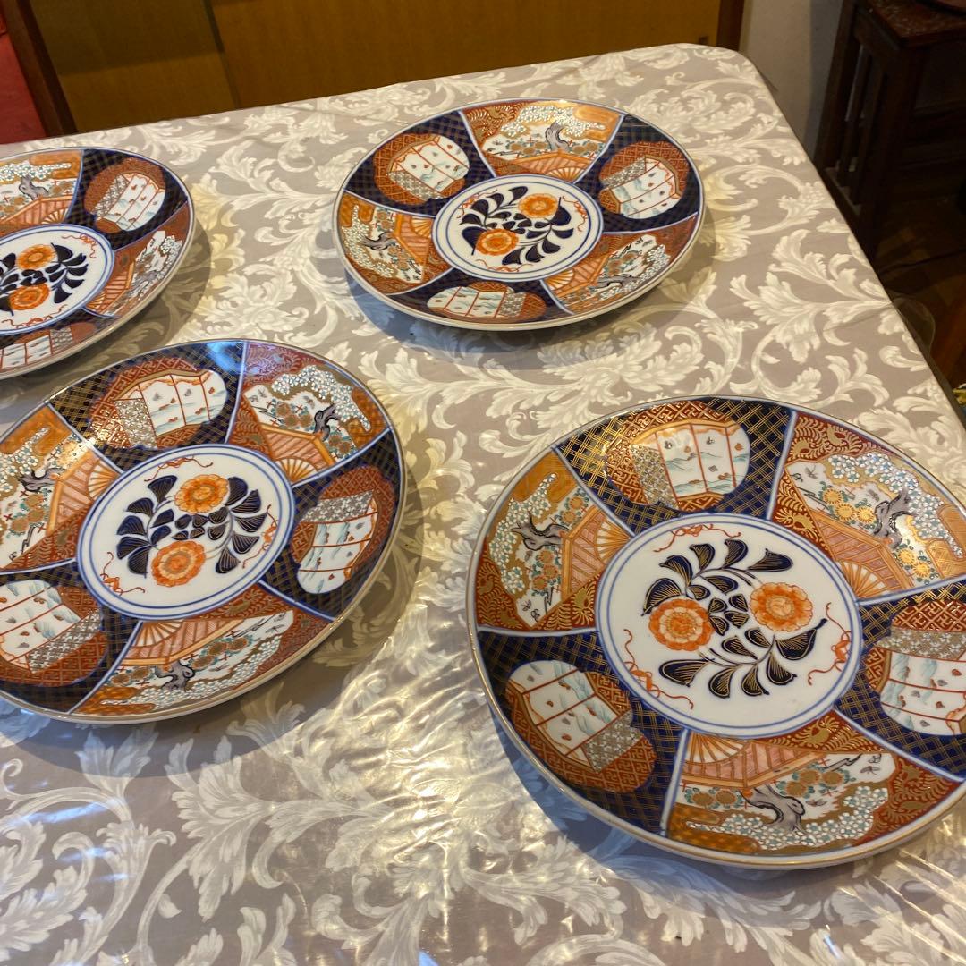 専用　古伊万里錦手皿（6枚セット）