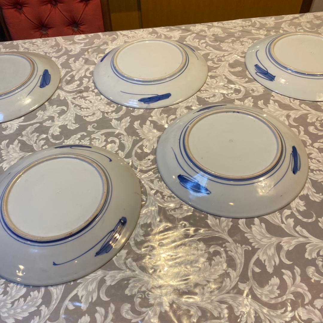 専用　古伊万里錦手皿（6枚セット）