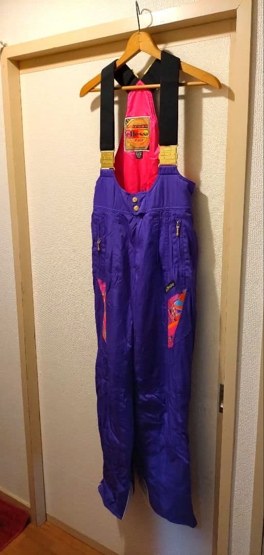 ellesse エレッセ スキーウエアセット レトロ 希少 Mサイズ