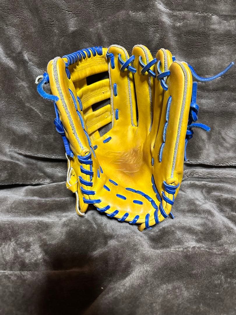 【中古】ミズノ　グローバルエリート　オーダー　一般外野手用　刺繍あり