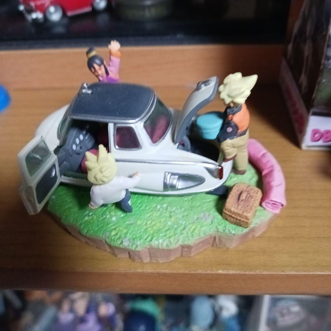 ドラゴンボールカプセル　セル改編　 家族の肖像　ドラカプ　車 チチ　孫悟空