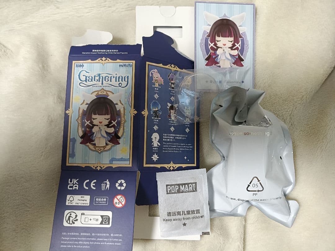 原神　フィギュア　POPMART フリンズ　ファルカ　コロンビーナ