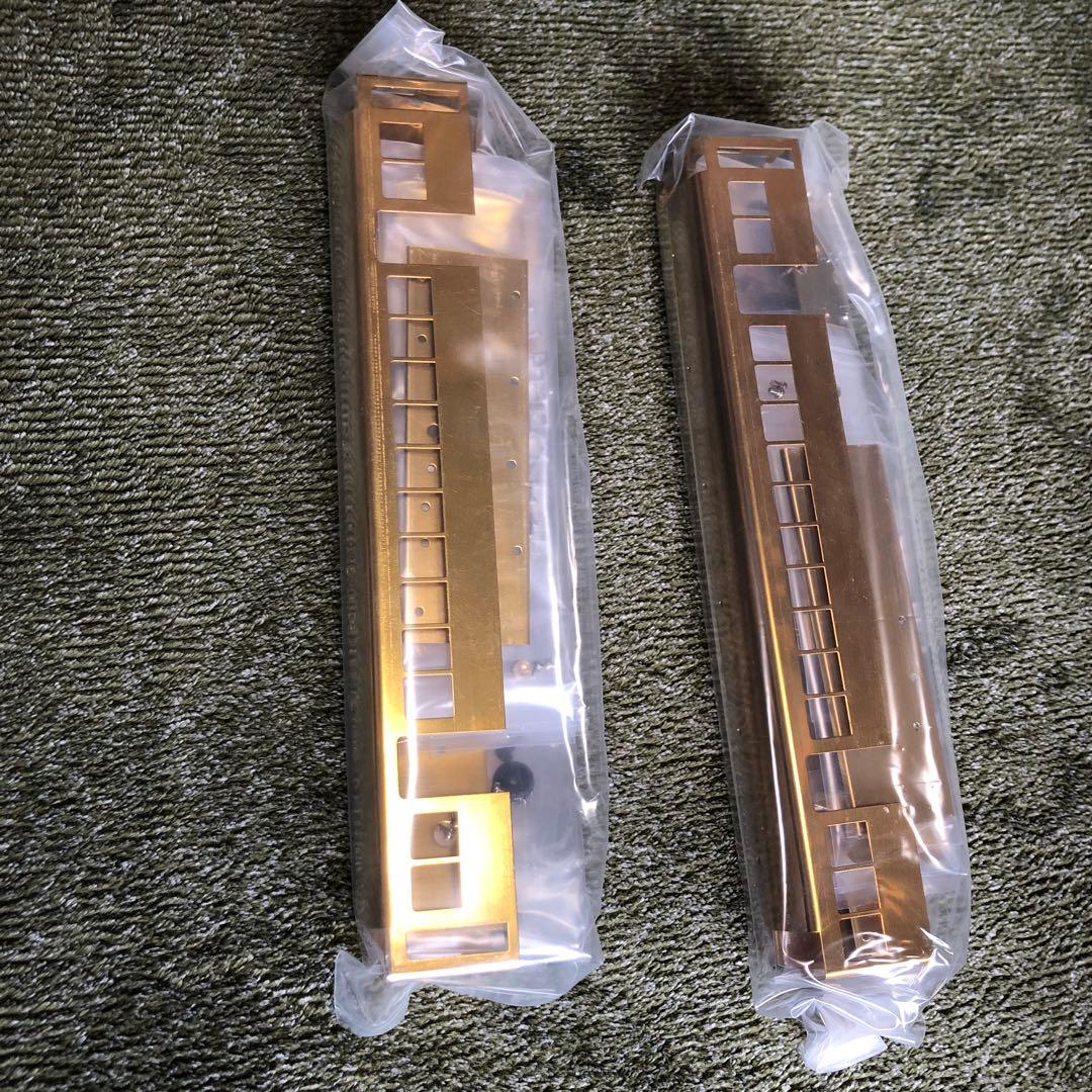 タニカワ　名鉄3600系車体バラキット2両セット台車、床下器具付き。