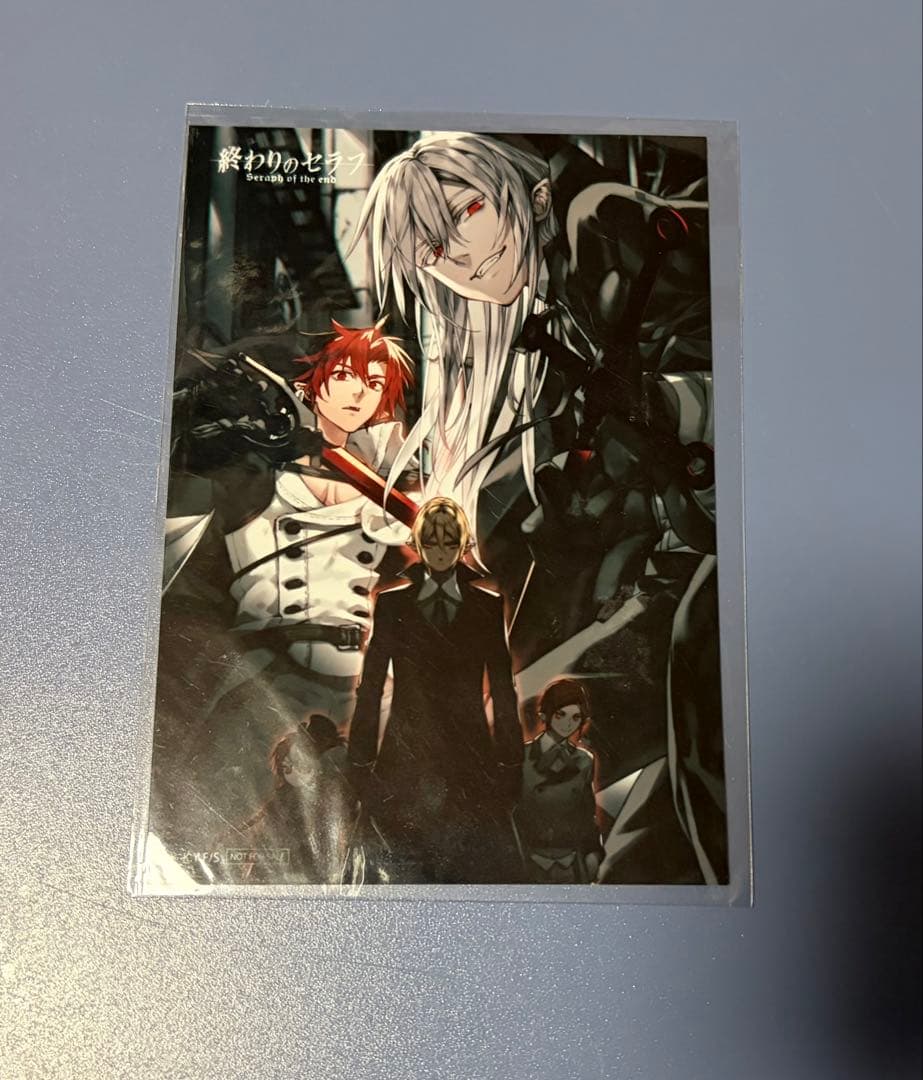 終わりのセラフ　DMMスクラッチ　Wチャンス賞　ブロマイド　クローリー　フェリド