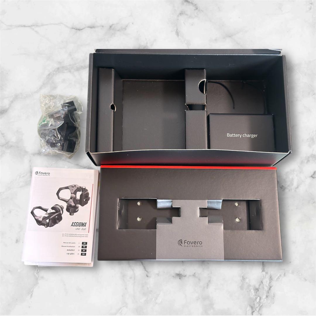 ファベロ パワーメーター Assioma DUO ブラック