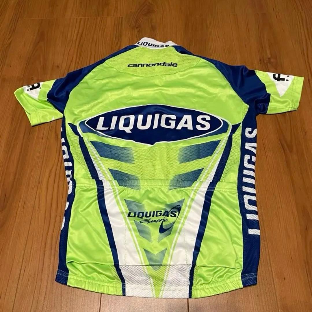 （レア製品）リクイガス キャノンデールSantini製サイクルジャージ上下セット