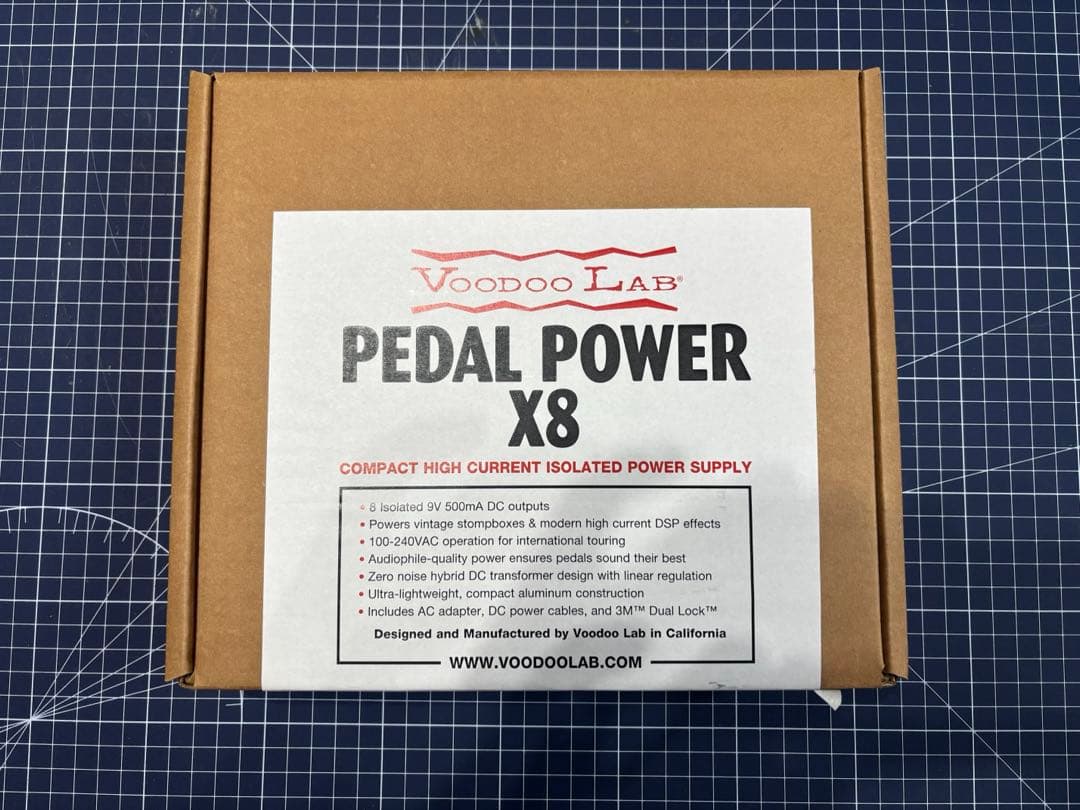 Voodoo Lab PEDAL POWER X8 / 高品質パワーサプライ