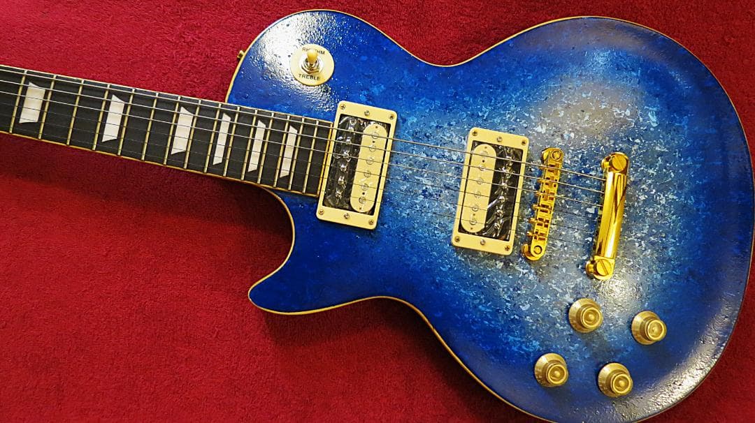 LPLH　豪華仕様ラッカー塗装コイルタップBL　アルニコV　レフティ　左