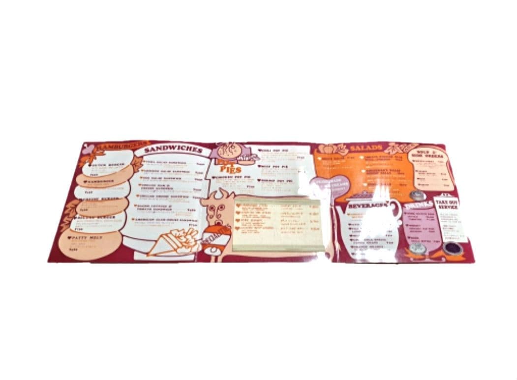 希少品 アンナミラーズ メニュー表