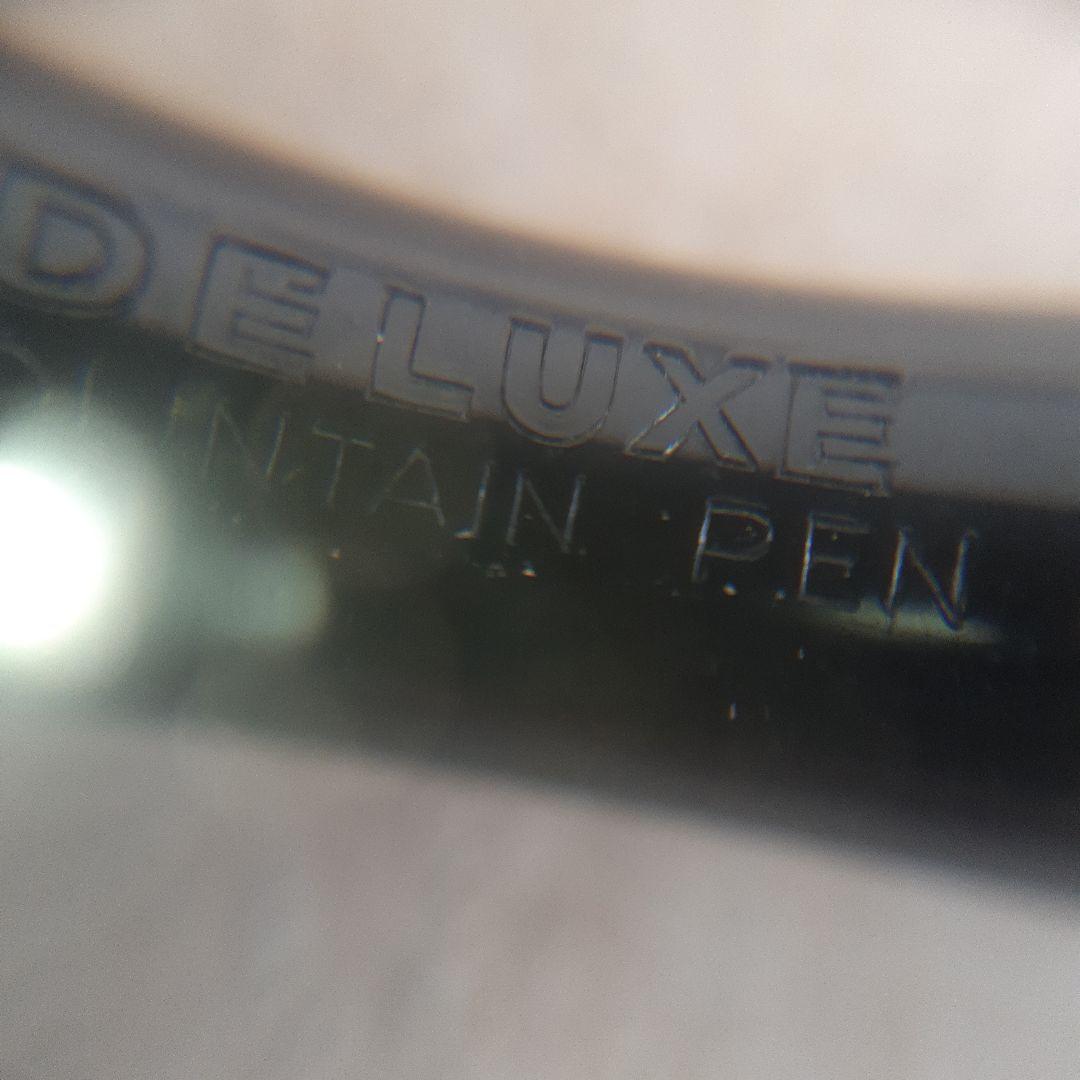 万年筆 4本セット 黒と金 ペン先 K14刻印あり