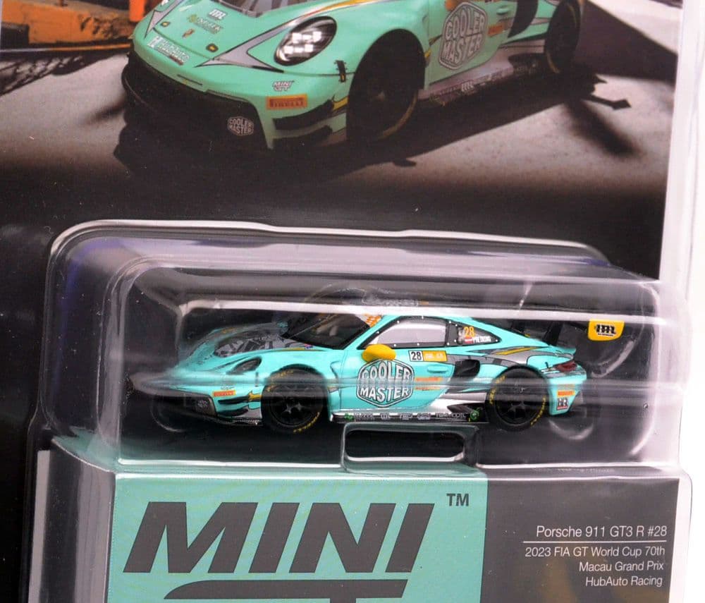 ミニカー MINI GT PORSCHE 911 GT3 HUBAUTO GT