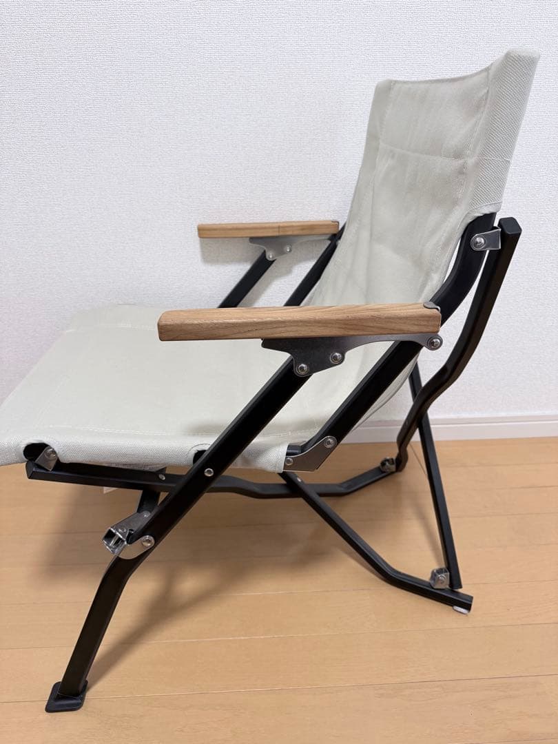 スノーピーク ローチェアショートアイボリー