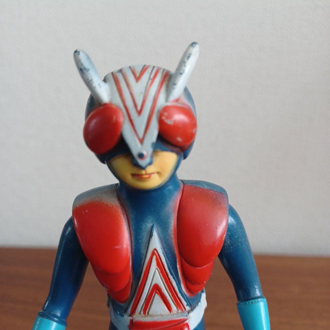 当時物　ポピー製「ライダーマン」石森プロ　超希少ソフビフィギュア