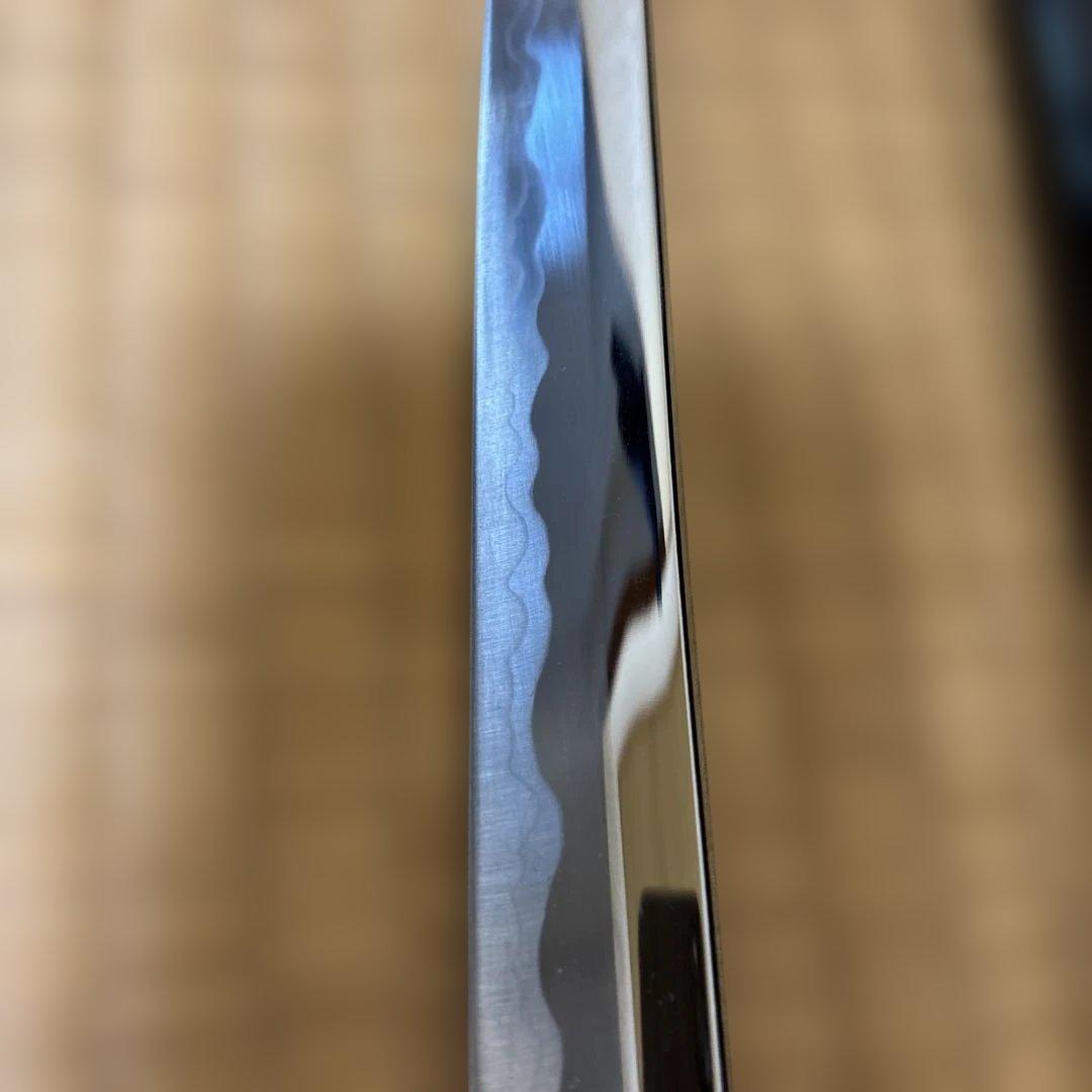 模造刀 湾曲刃 黒い柄