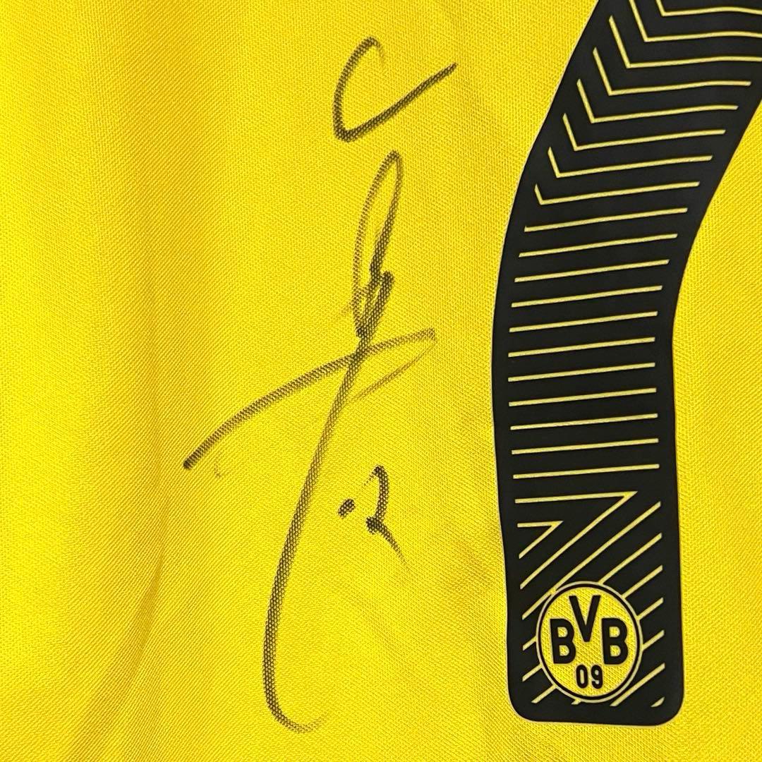 【新品/タグ付き】14/15 ドルトムント ♯7 香川真司【M】直筆サイン入り