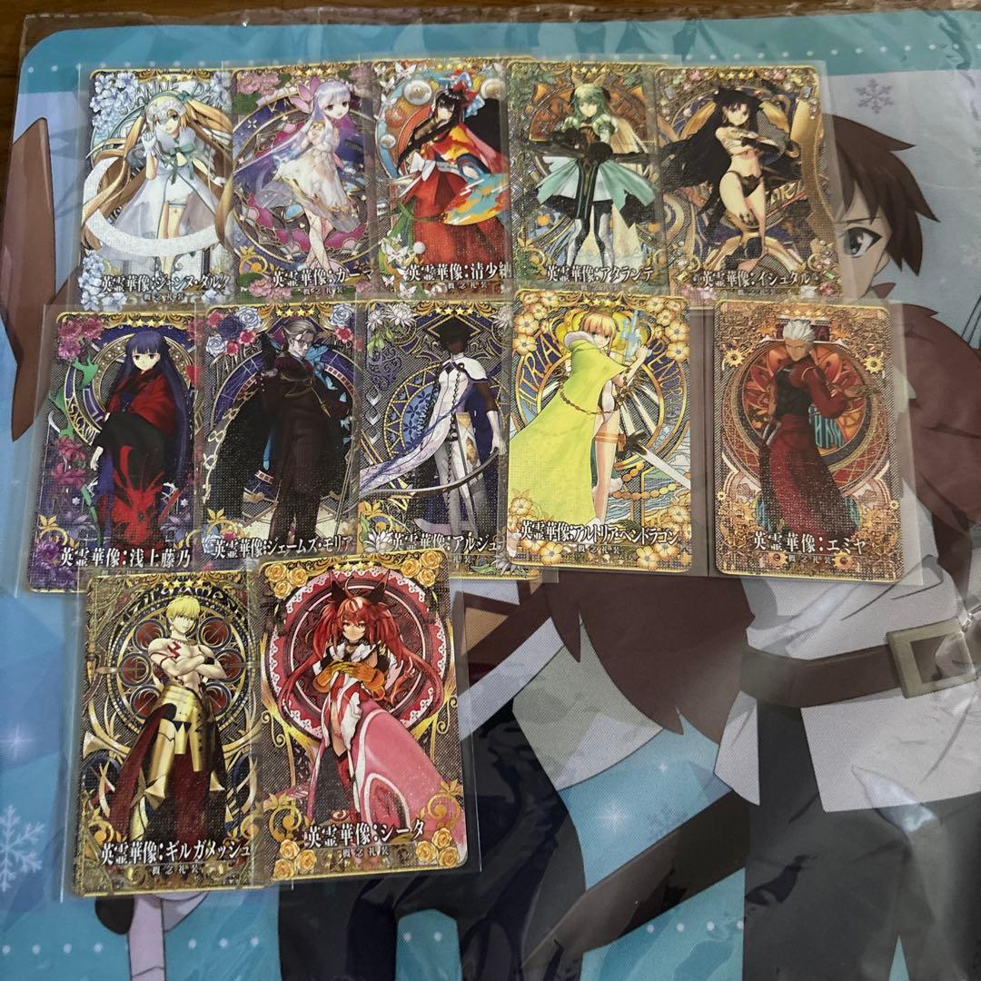 fgoアーケード 英霊華像　第三段階　コンプリート　106枚　フェイタル