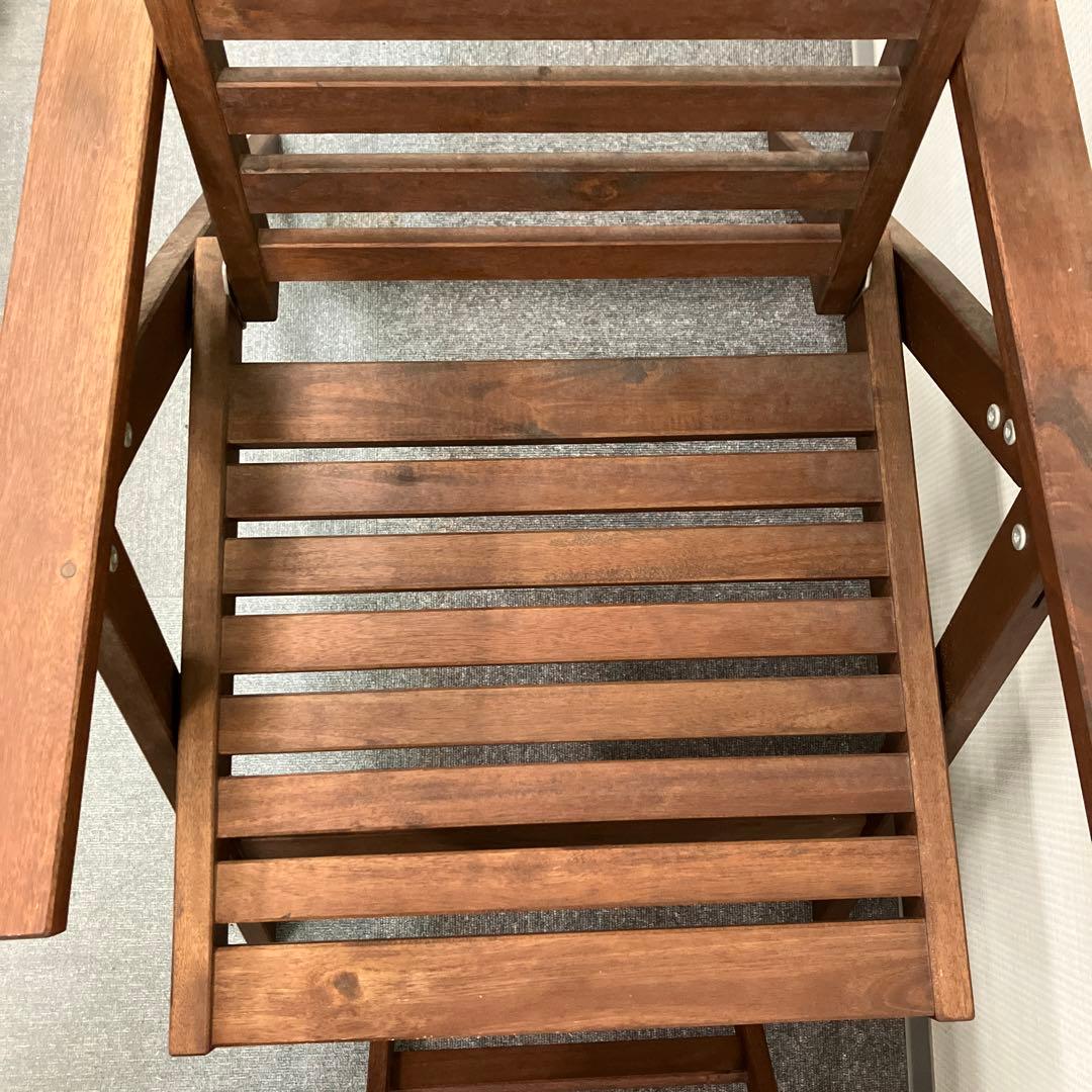 IKEA ÄPPLARÖ 折りたたみ式アウトドアチェアチェア テーブル　セット