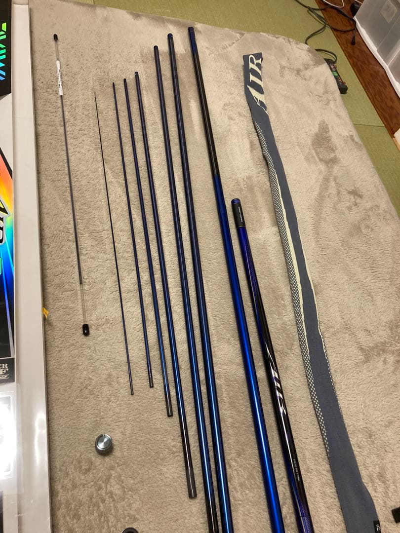 DAIWA 銀影AIR SHORT LIMITED T 77M 鮎竿 おまけ付き