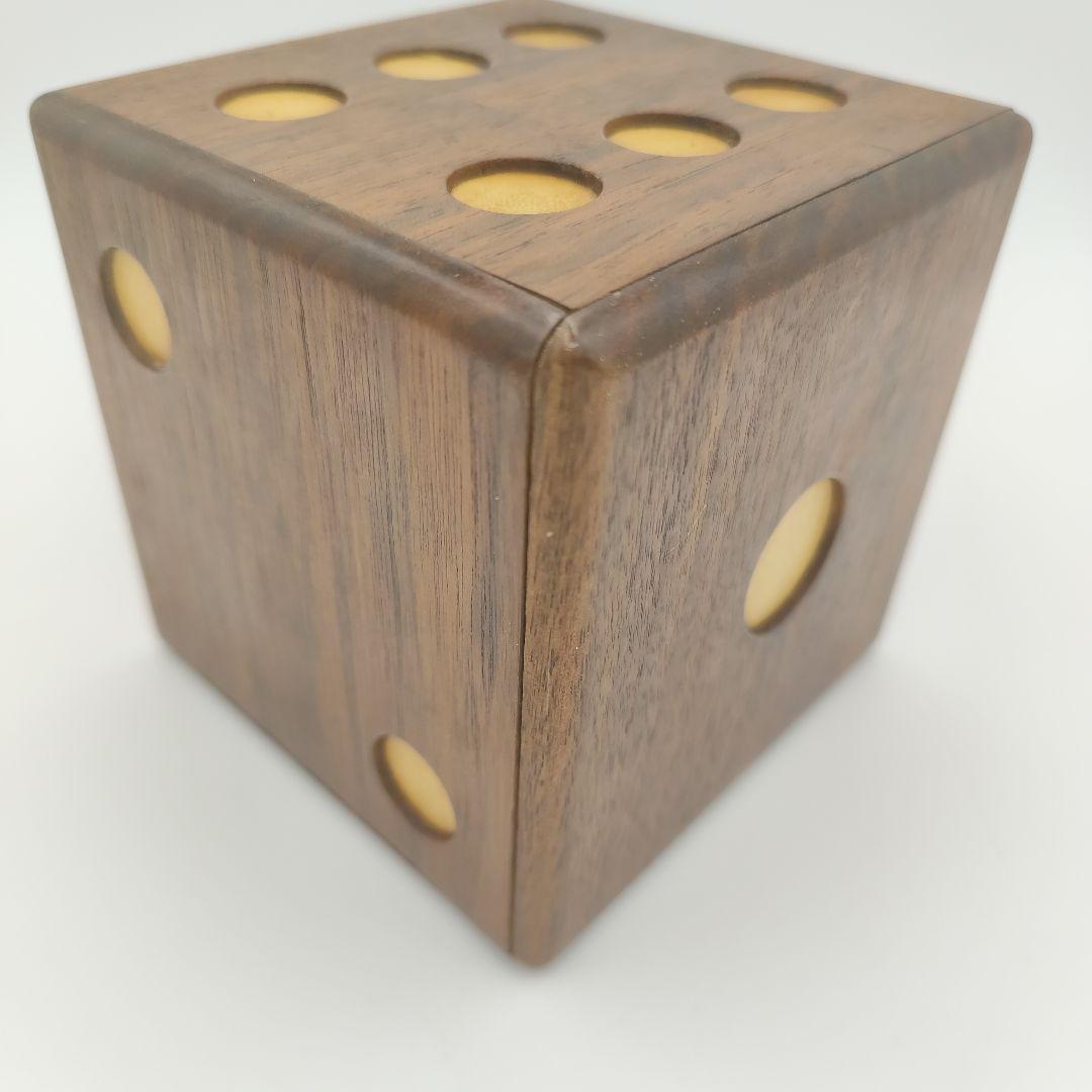 安兵衛　からくり細工　サイコロ　からくり箱