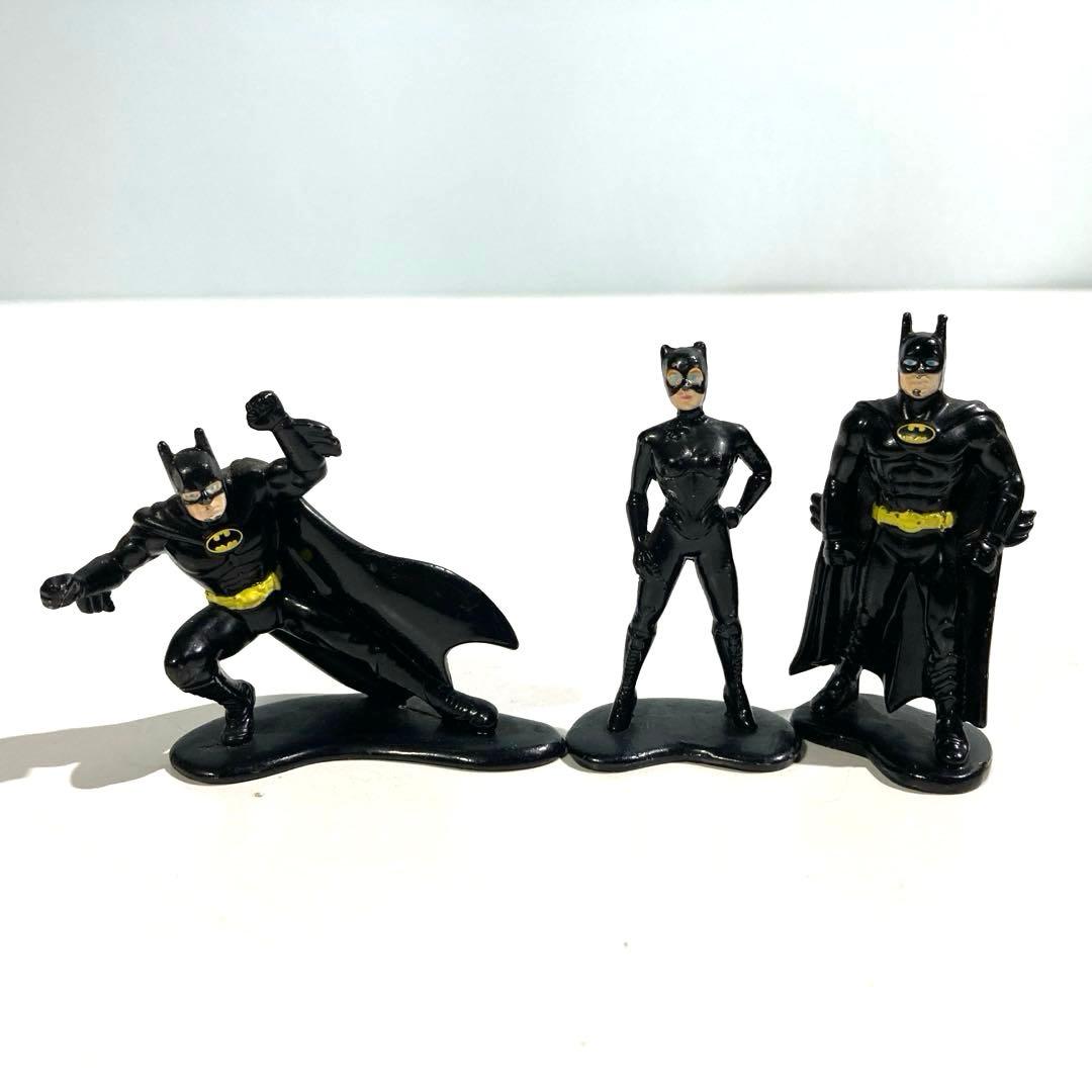 バッドマン リターンズ 1992 当時物 ダイキャストメタル製? フィギュア5体