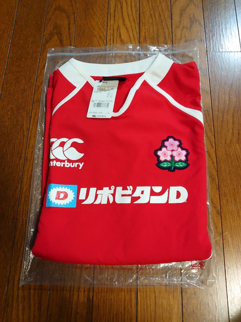 ラグビー 日本代表 ユニフォーム 代表支給品 ワールドカップ XL カンタベリー