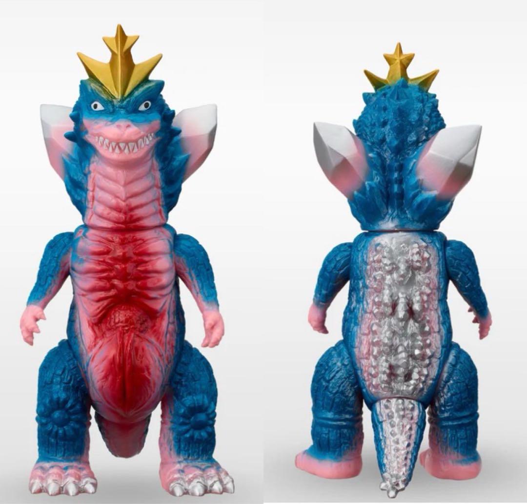 ロゴ入り輸送箱付き　enka vinyl スペースゴジラ　エンカビニール