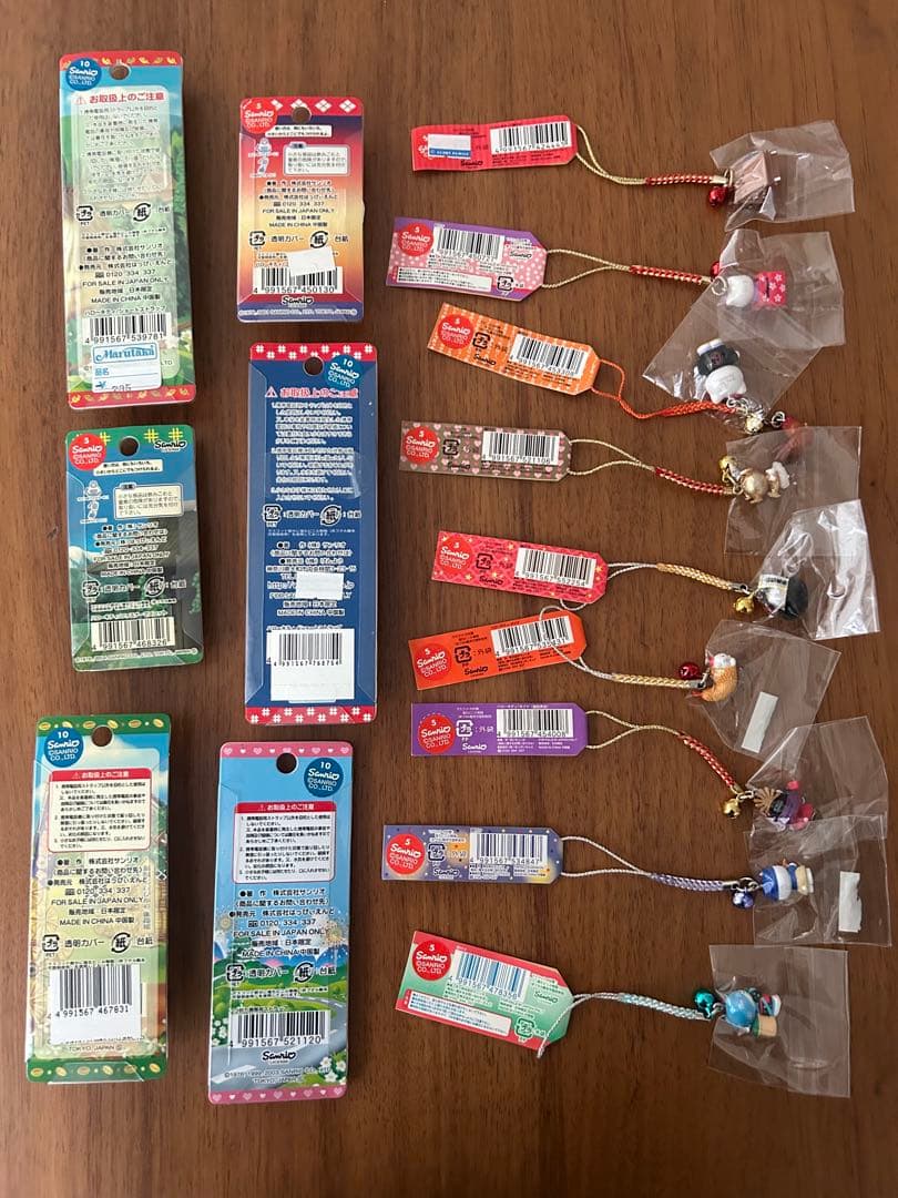 ハローキティ ご当地ストラップ 23個セット