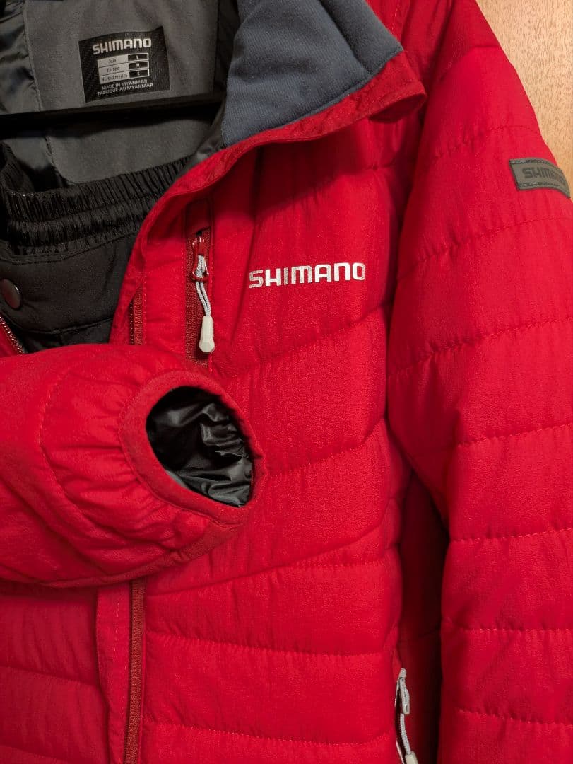 SHIMANO 冬季フィッシングジャケット 上下セット　送料無料
