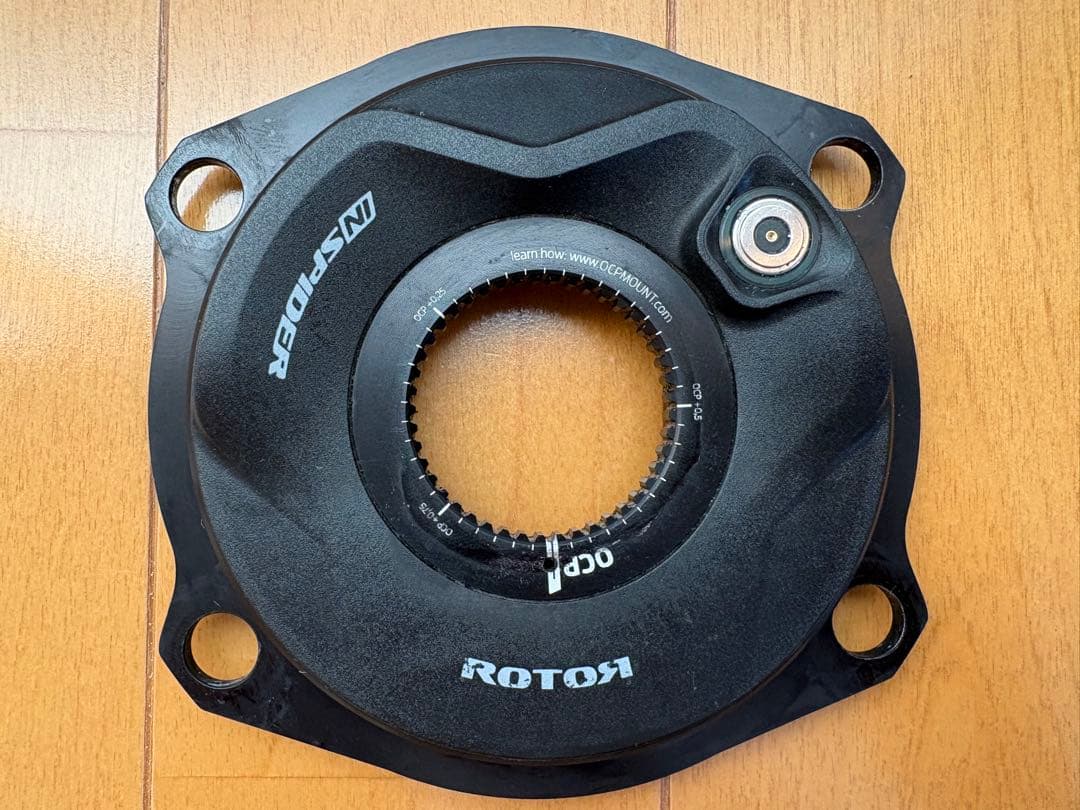 ROTOR INSPIDER パワーメーター 30mm ロード AXLE