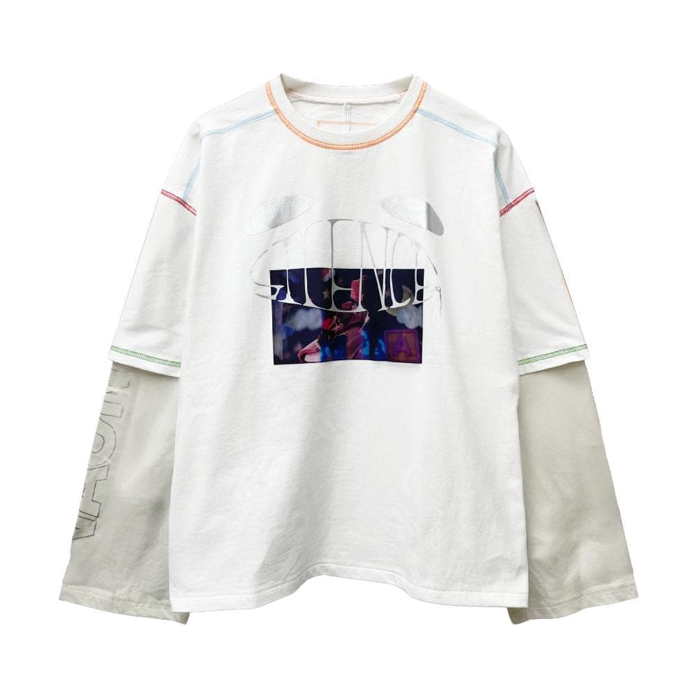 ミュージシャン Vaundy Logo Layered T-shirt \