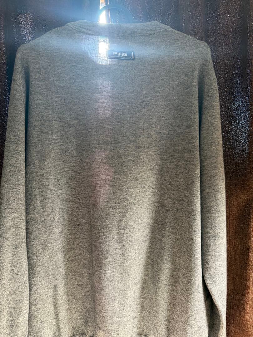 PING PLAY YOUR BEST セーター L グレー