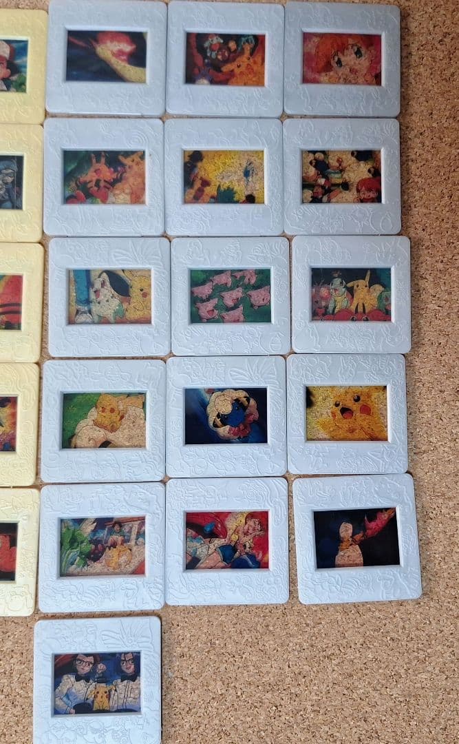 猫*様 ポケモン　明治　ピクチャーフレーム　金銀版　37枚