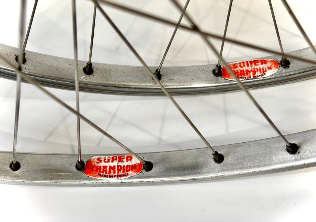 ランドナー ホイールセット　シマノラージハブ デュラエーススプロケ650B