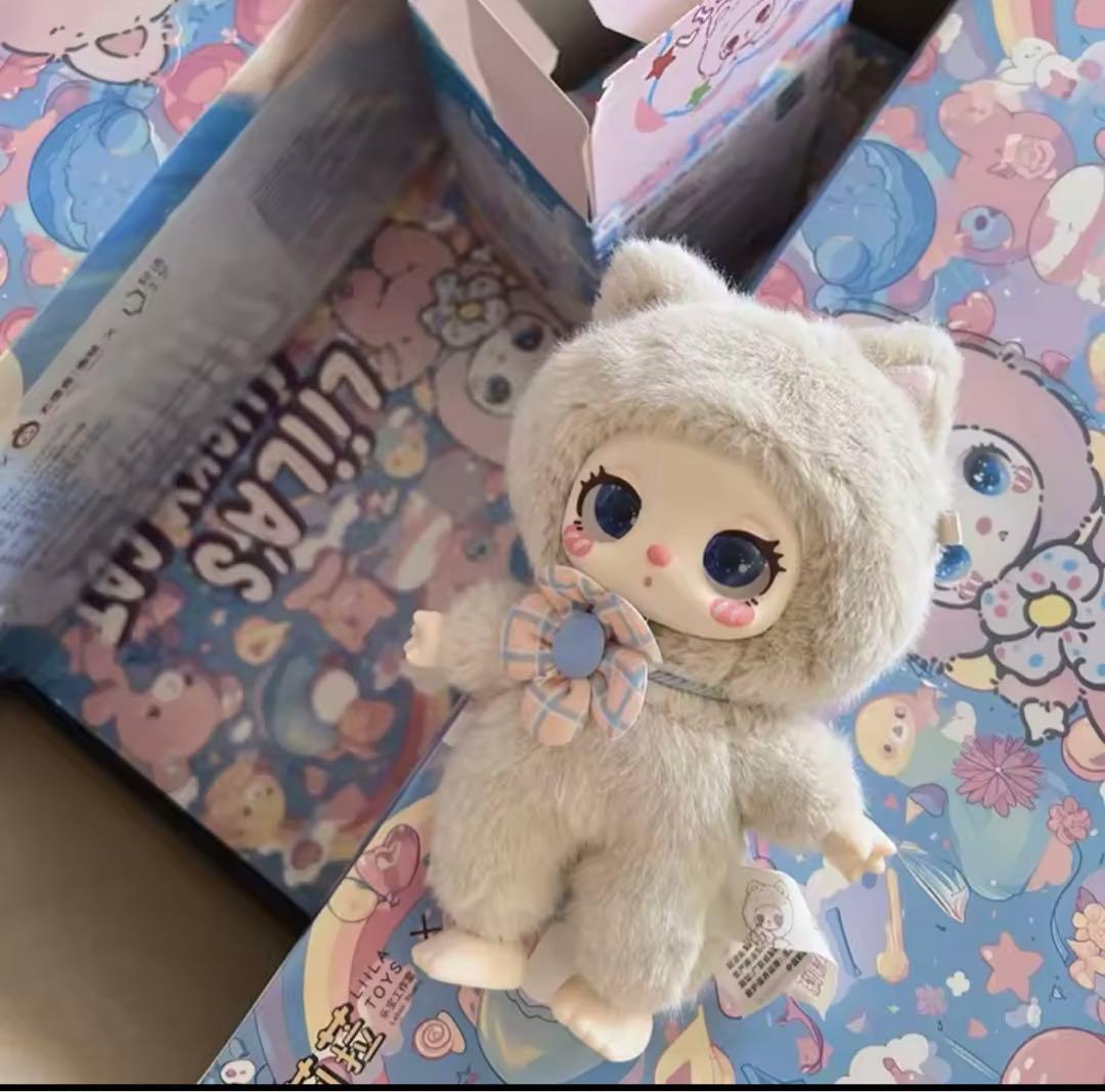 Lila's Lucky Cat ぬいぐるみ 7色セット