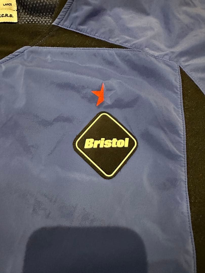 日本製 NIKE×FCRB ブリストル Wレイヤー ゲームシャツ