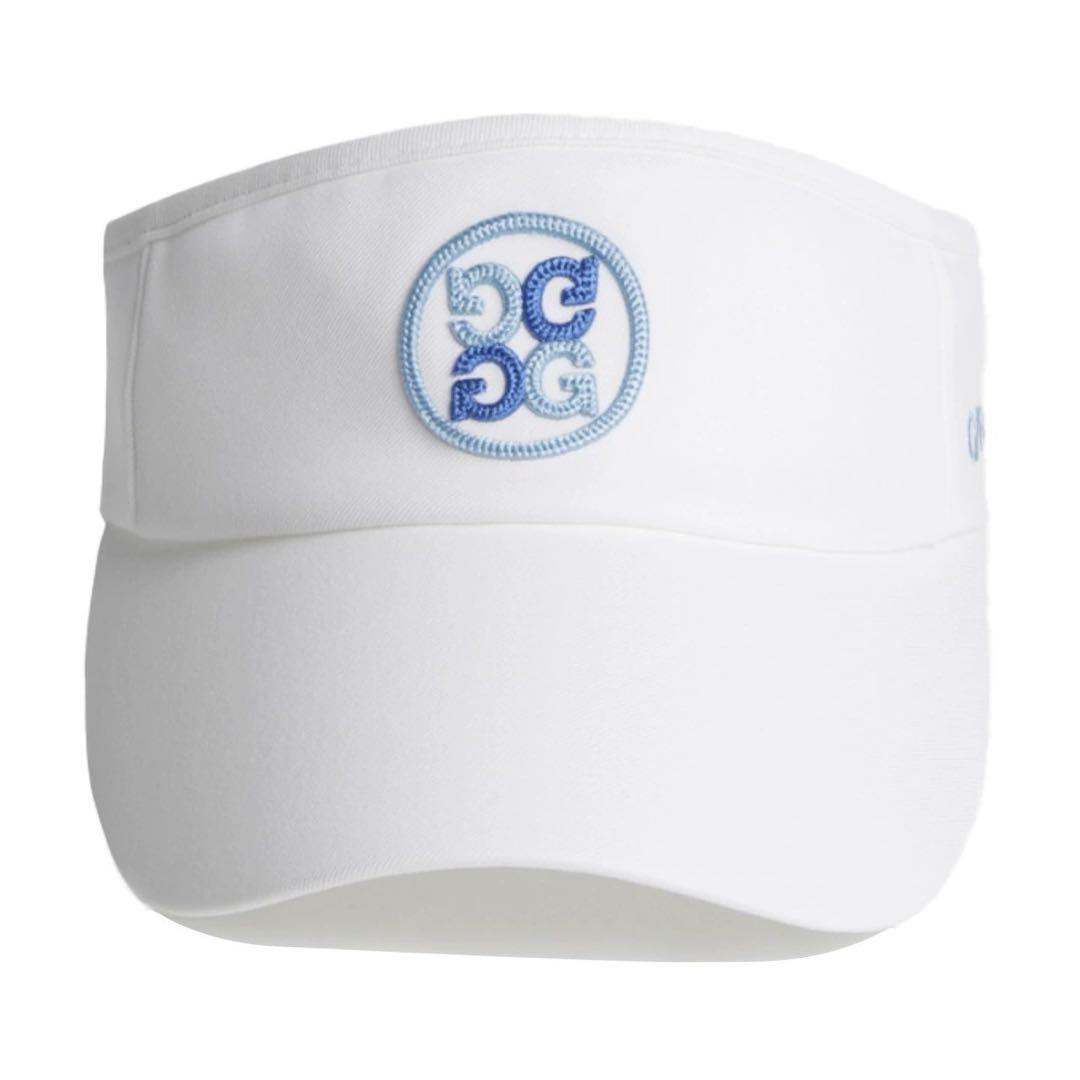 gforeゴルフ ジーフォーレディース帽子サンバイザー UV対策 定番ロゴタイプ